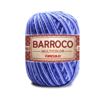 Barbante Barroco Multicolor N°6 400g Círculo