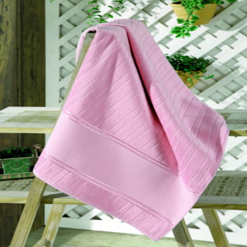 Toalha de Lavabo Velour Artesanalle Liso Dohler 