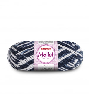 Lã Mollet Mescla Círculo 40g 