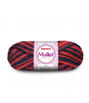 Lã Mollet Mescla Círculo 40g 