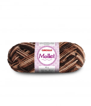 Lã Mollet Mescla Círculo 40g 